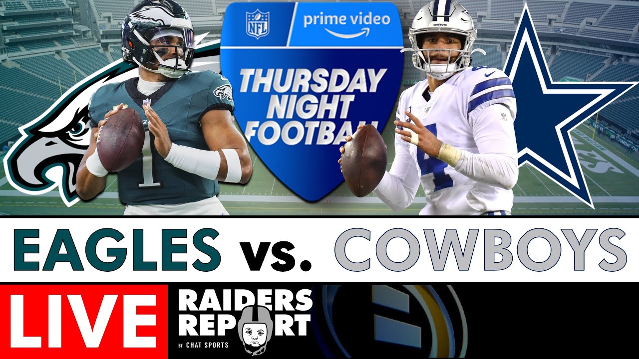 Thursday Night Football LIVE Stream: Eagles vs. Cowboys NFL Week 1 Amazon Prime Free Watch Party
