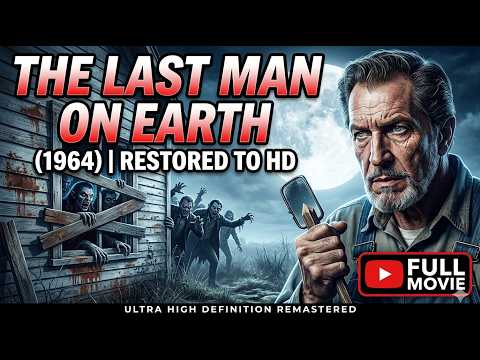 The Last Man on Earth (1964) - Full Movie - Restored in HD starring Vincent Price