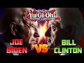 Joe biden vs bill clinton in celebrity yugioh tournament