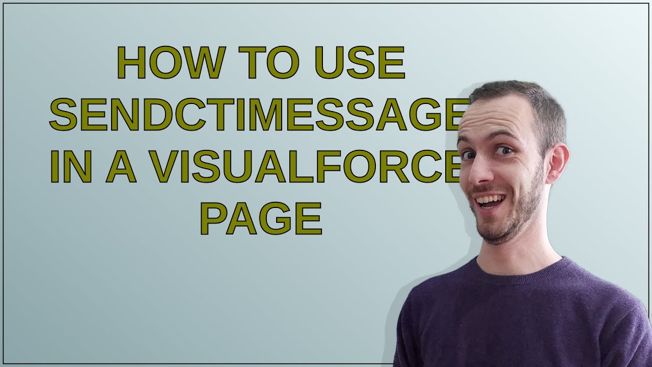 Salesforce: как использовать sendCTIMessage на странице Visualforce