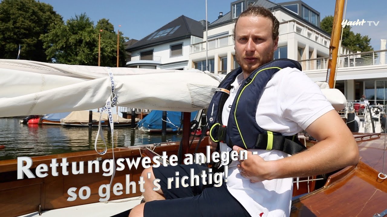 ⁣Rettungsweste anlegen – so geht's richtig!