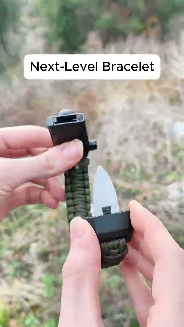 Survival Outdoor Camping Bracelet ✅? Product Link in Bio ( # 1966 )
