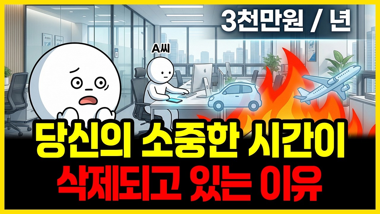 매일 쓰레기통에 버리고 있는 내 시간, 돈으로 환산하면? | 부자의경제학