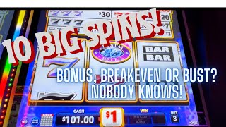 10 Big Spins on Crystal Bells 8xs