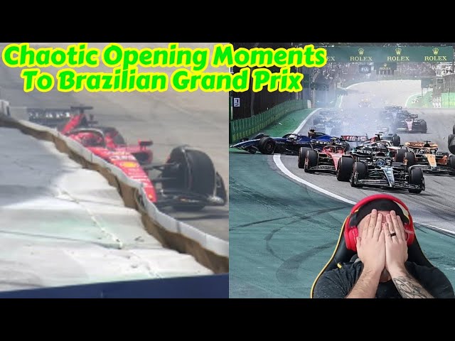 BROOOO THIS IS CHAOS”: F1 fans sent into a frenzy after crazy Brazilian Grand  Prix start