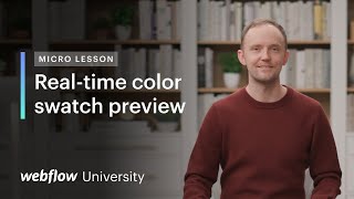 Preview color changes in real-time on the canvas – Micro lesson 41