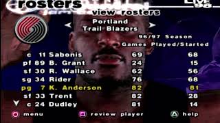 199798  Retro Nba Rosters Portland Trail Blazers Team Roster Nba  98