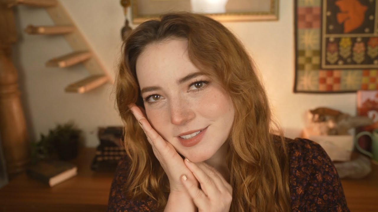 ASMR Asking Unusual Questions to Quiet Your Busy Mind (hand movements & typing)