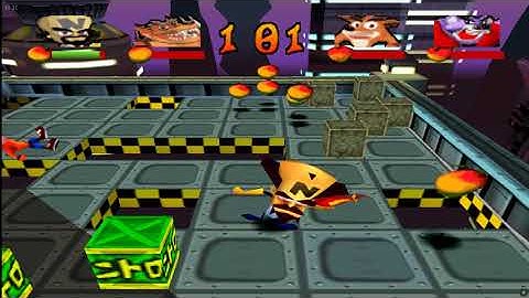 Crash Bandicoot Carnival (Crash Bash) - NTSC-J - Japanese Version - Dr. N Cortex - Space Bash