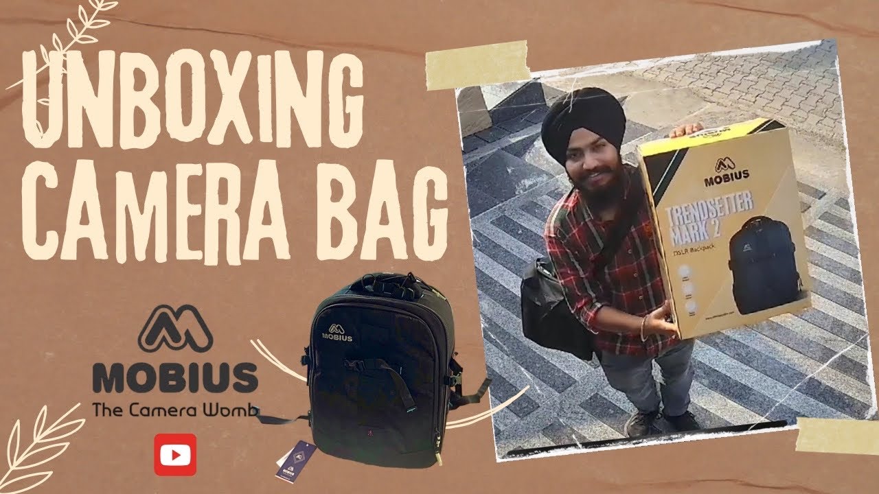 Best Professional Camera Bag Under 3000 INR? | Mobius Camera Bag Trendsetter Mark 2 Raw Unboxing