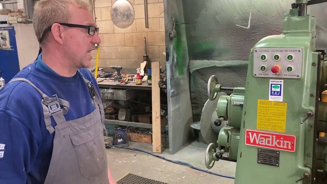 Wadkin ECA Tenoner repair for customer.