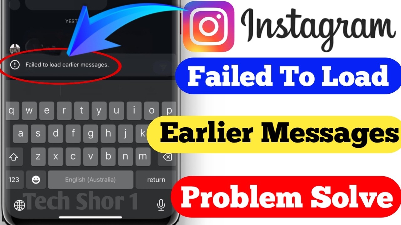 Loading Iphone Message Instagram Failed to Load Earlier Messages iPhone Fix | Old Chat Not ...