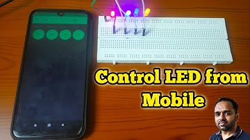 Control LED from Mobile using Blynk App