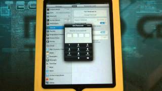 How to add a passcode to an iPad