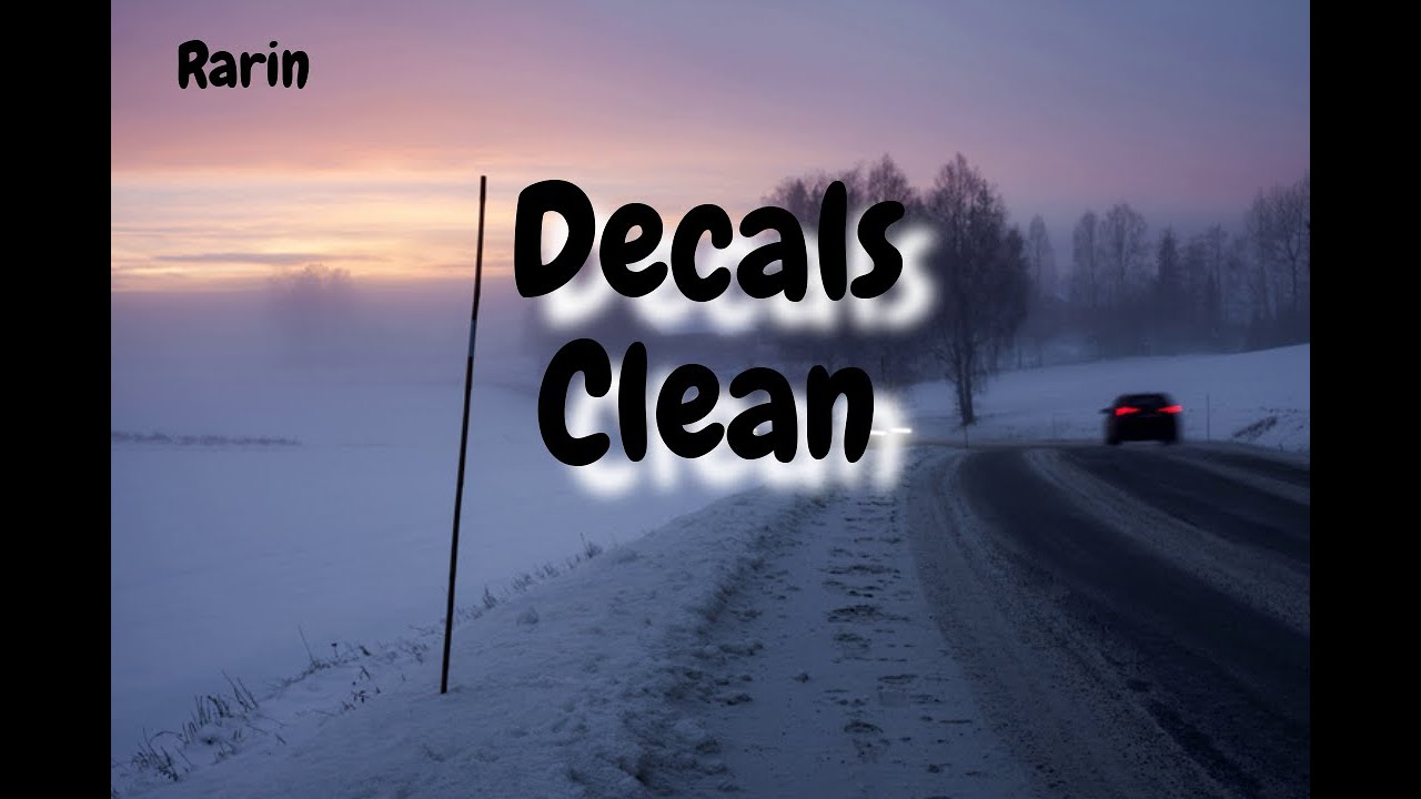 Rarin Decals (Clean) YouTube