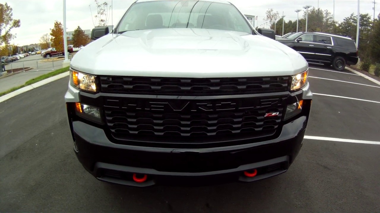 The All-New 2019 Chevy Silverado 1500 Custom Trail Boss Double Cab in