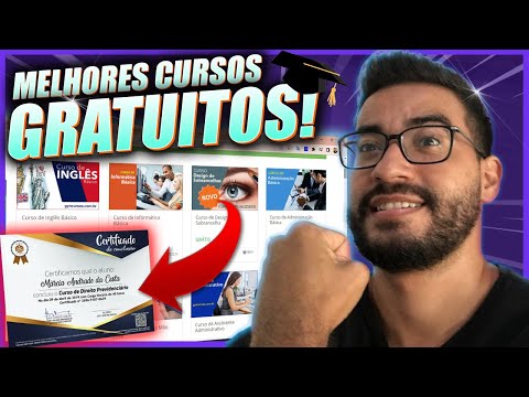 2 MELHORES sites de cursos online gratuitos com CERTIFICADO grátis 2022