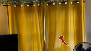 MIULEE 2 Panels Blackout Velvet Curtains Solid Soft Grommet Mustard Yellow Curtains 52 x 72 Inch