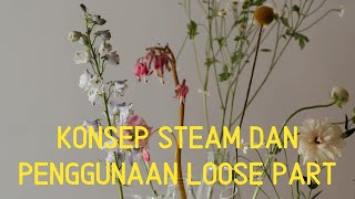 Konsep Pembelajaran STEAM dan Penggunaan Loose Part di Paud