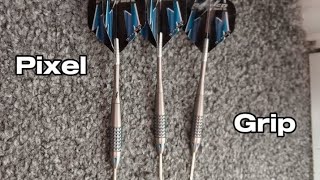 Phil Taylor pixel grip darts review (first video) 