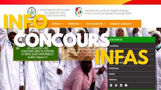 concours INFAS | cote d'ivoire tout savoir