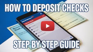 How To Deposit Checks Using Bank Of America Mobile App  Mobile Deposit Tutorial 2025