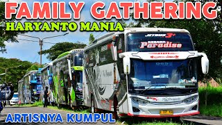 SUARA KNALPOTNYA SUOSS!! | ARMADA GATHERING PO HARYANTO | BUS ARTISNYA KUMPUL SEMUA