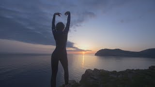 Ropejumping from Askold island, Sea of Japan