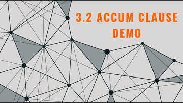 3.2 Accum Demo