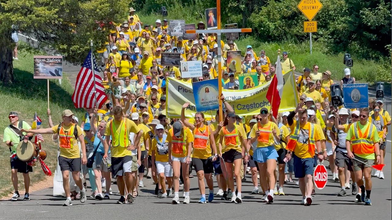 38 Piesza Pielgrzymka do Amerykańskiej Częstochowy   4K