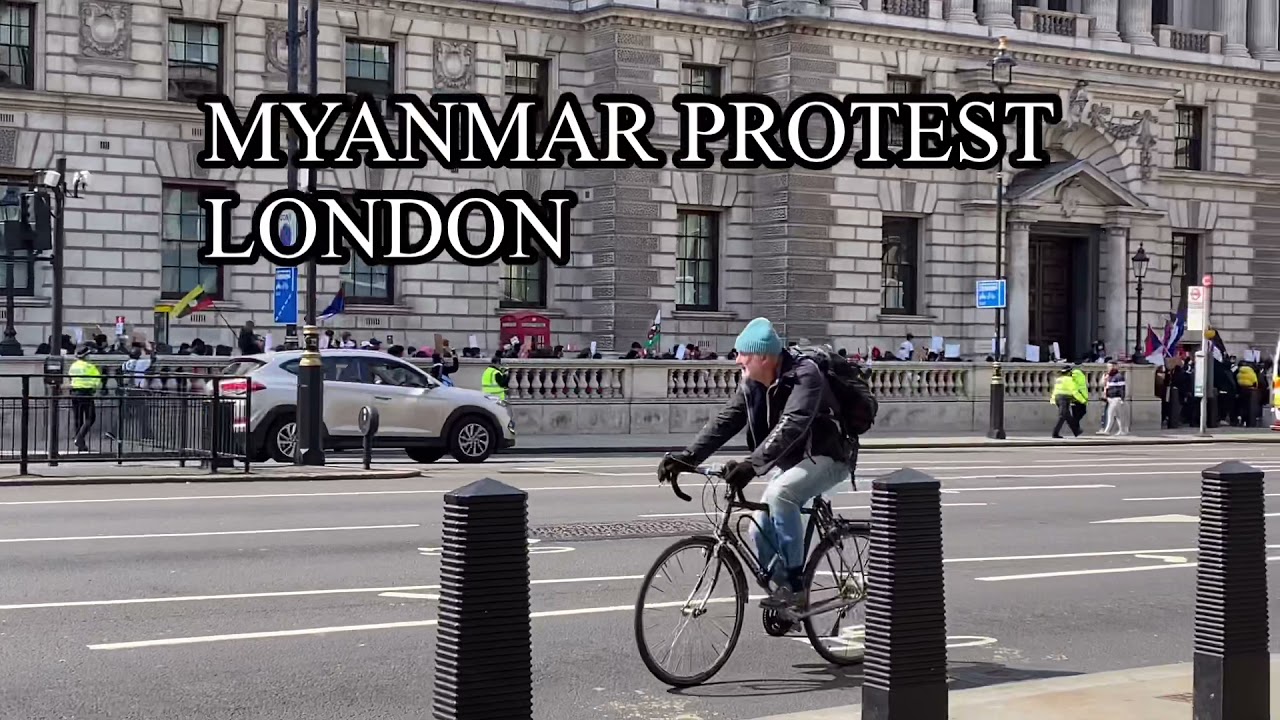 Myanmar Protest (London, 2/5/21)