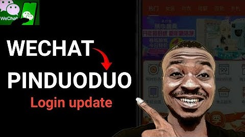 How to login to pinduoduo with wechat || No wechat verification required..