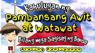 Kahulugan Ng Bawat Saknong Ng Lupang Hinirang