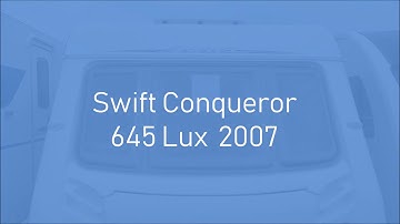 Swift Conqueror 645 lux 2007