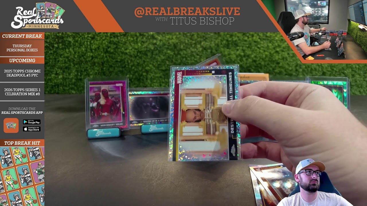 LIVE STREAM #1 - THURSDAY AFTERNOON PERSONAL BOXES (4/2/26)