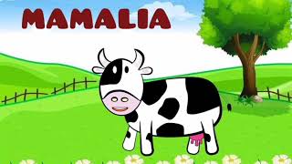 Mooo... Mari  Mengenal Hewan Sapi... Vidio pembelajaran anak PAUD/TK