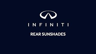 2026 INFINITI QX60 - Rear Sunshades