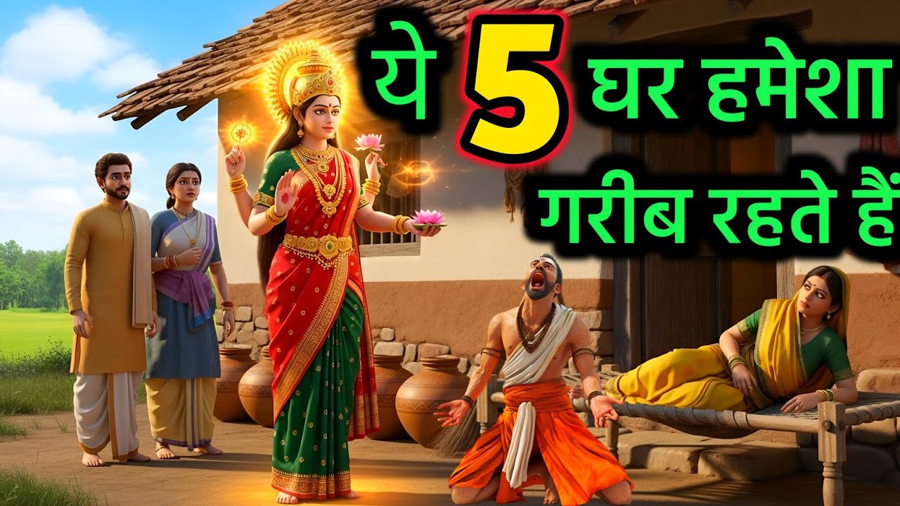 क्यों? इन 5 घरों में मां लक्ष्मी कभी भी नहीं जाती ! Ma Lakshmi