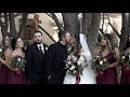 Super emotional wedding. Groom cries seeing his beautiful bride during the first look.