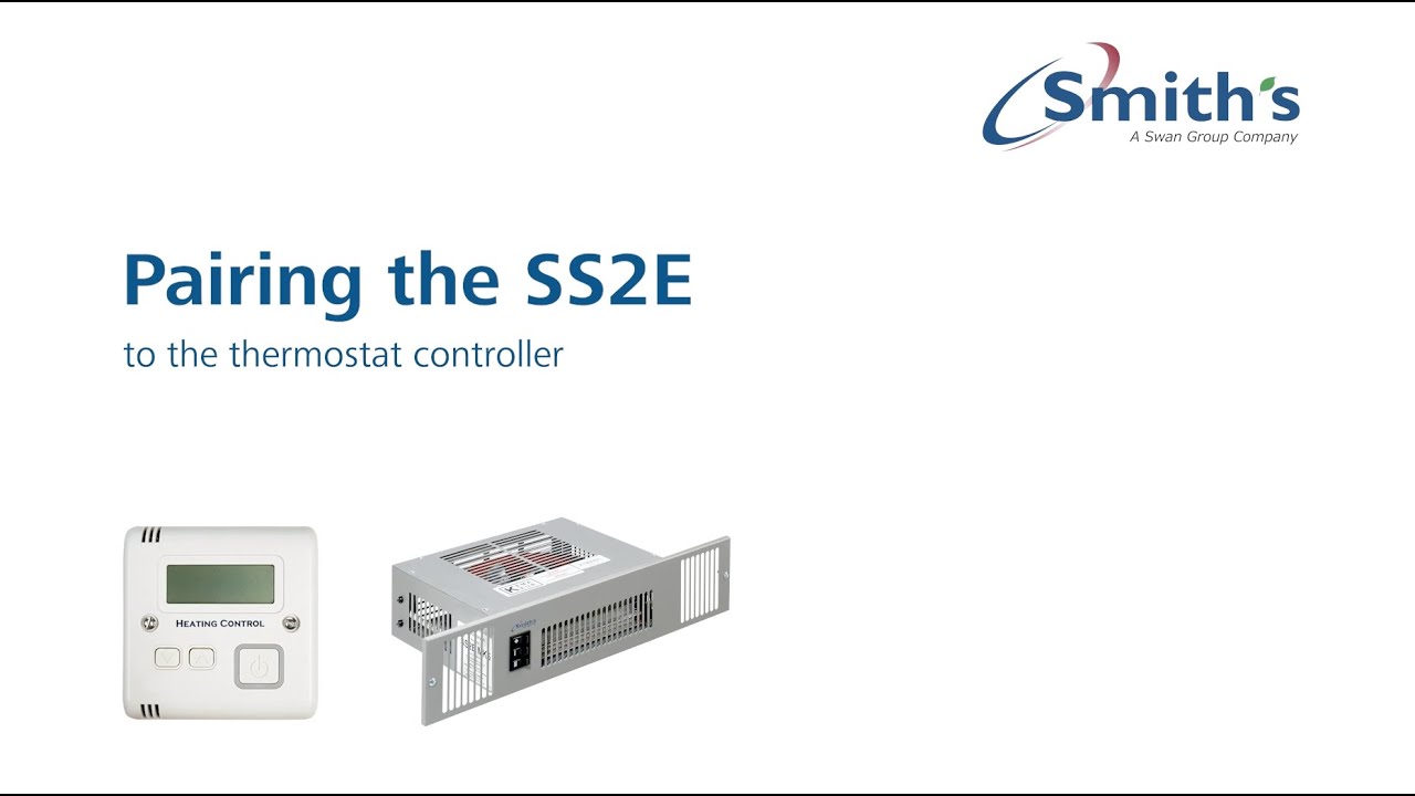 Pairing SLVTB thermostat and Space Saver SS2E - YouTube
