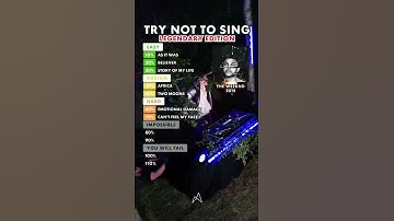 Thumbnail of Try not to sing Challenge