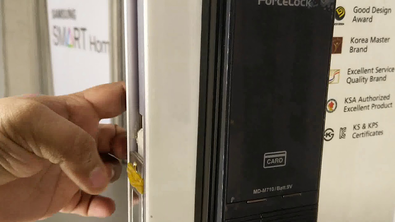 Automatic door lock Demo FORCE LOCK MD-710
