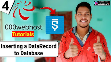 part-4 inserting a dataRecord Database 000webhost in sketchware pro #AndroidAppdeveloper #sketchware