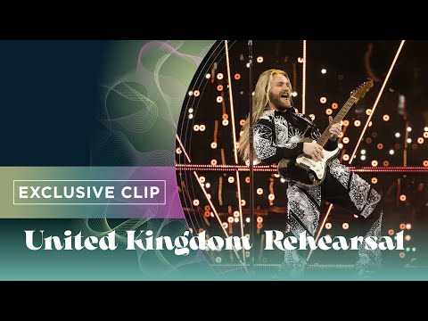 Sam Ryder - SPACE MAN - Exclusive Rehearsal Clip - United Kingdom ?? - Eurovision 2022