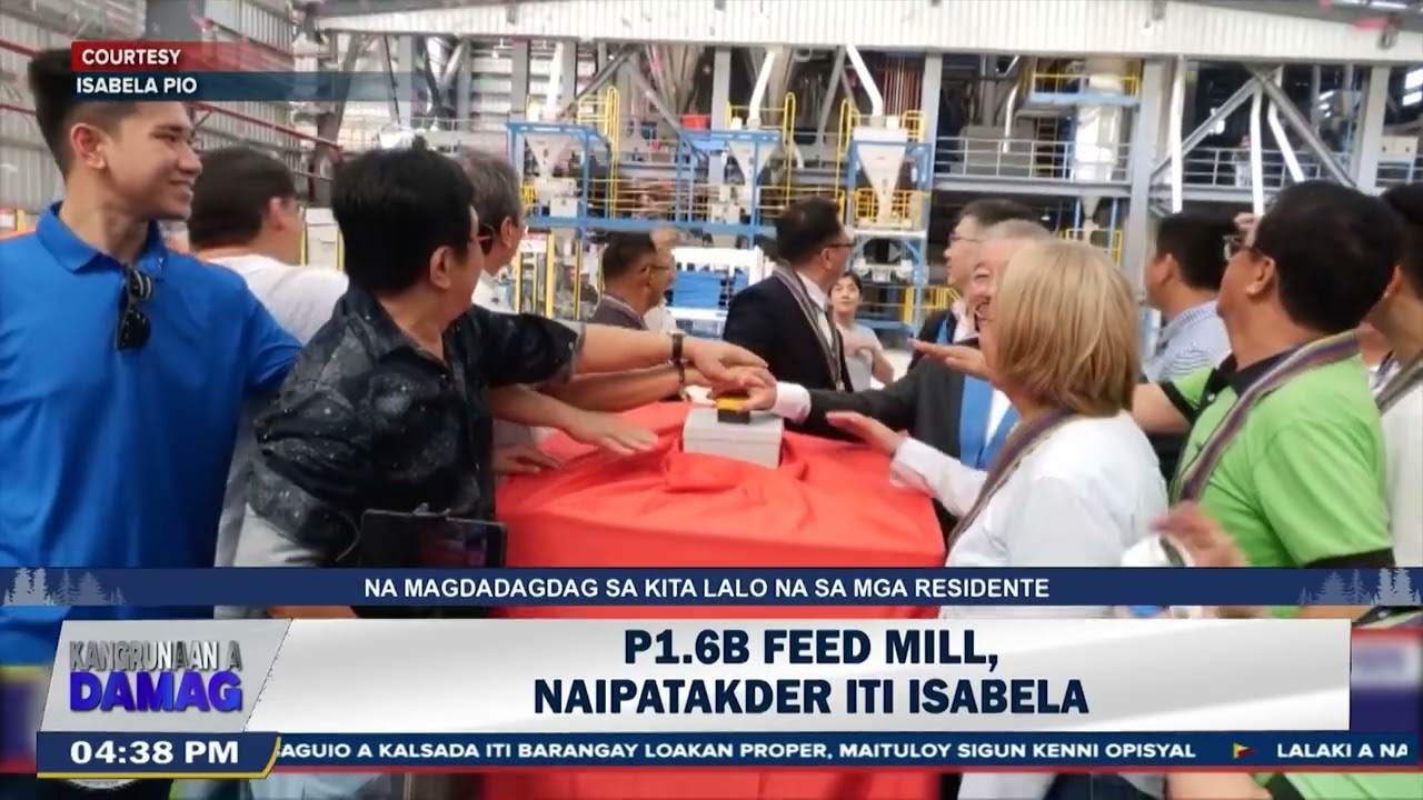 P1.6B Feed mill, naipatakder iti Isabela