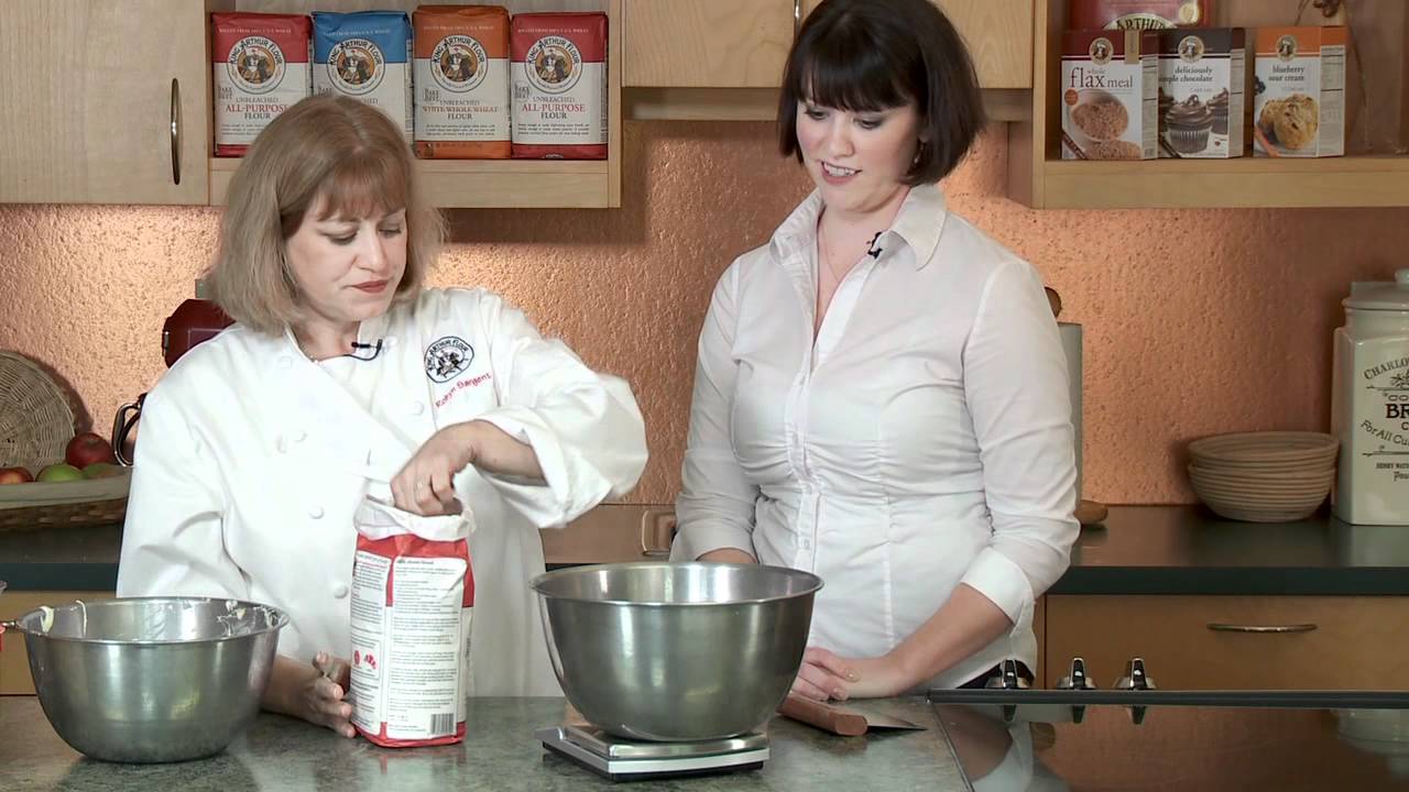 Sourdough bread: feeding your starter, on YouTube