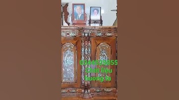 làng nghề truyền thống tủ thờ gò Công