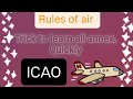 AIR LAW ; trick to All ICAO ANNEXex , AIR REGS CLASS 1,#airl#cpl #dgca #dgcaexams #pilottraining 
