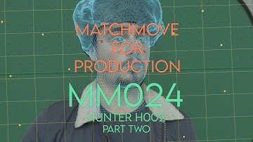 3DEqualizer - Camera and Object tracking - Hunter H002 - MM024 - Part Two