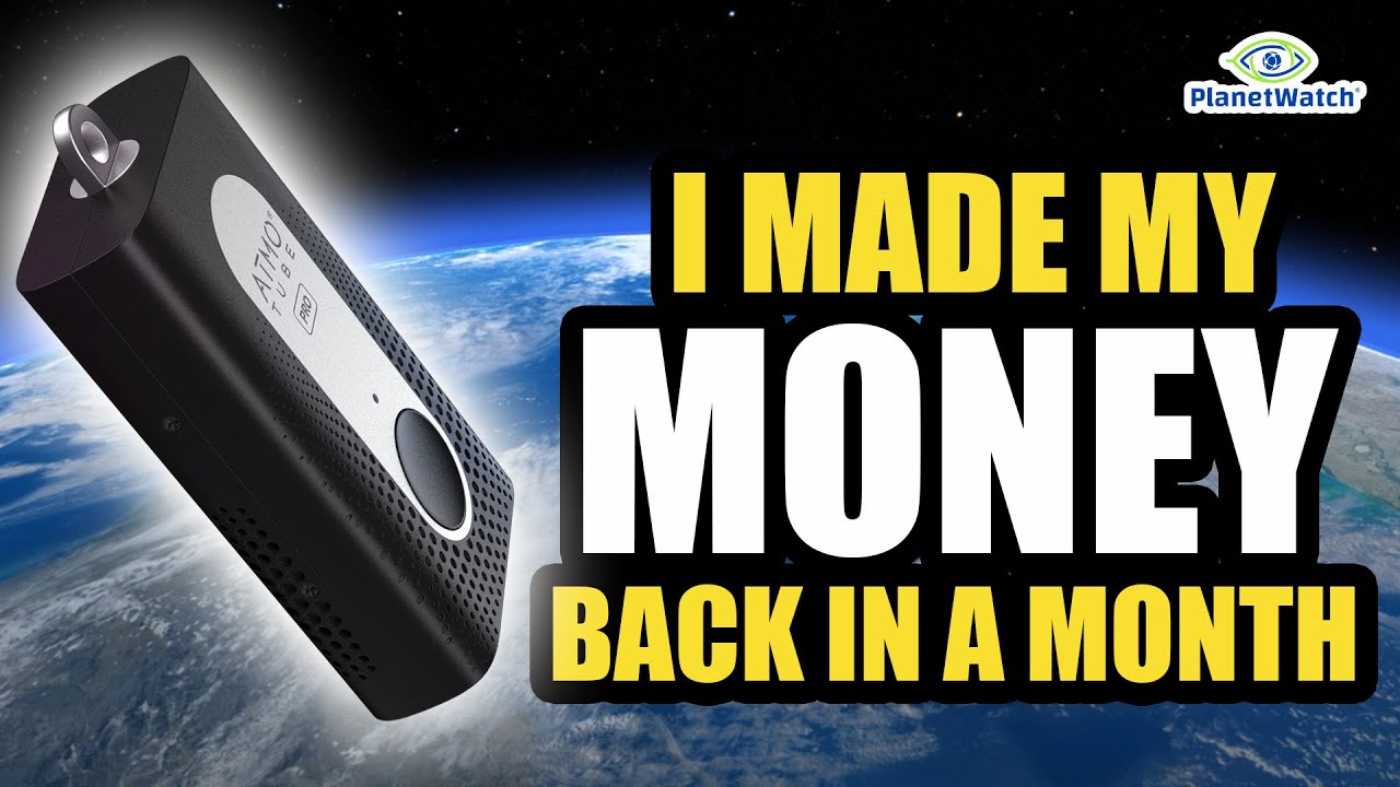 How much does Atmotube Pro make | Atmotube Pro Miner | Planetwatch Mining (2022)